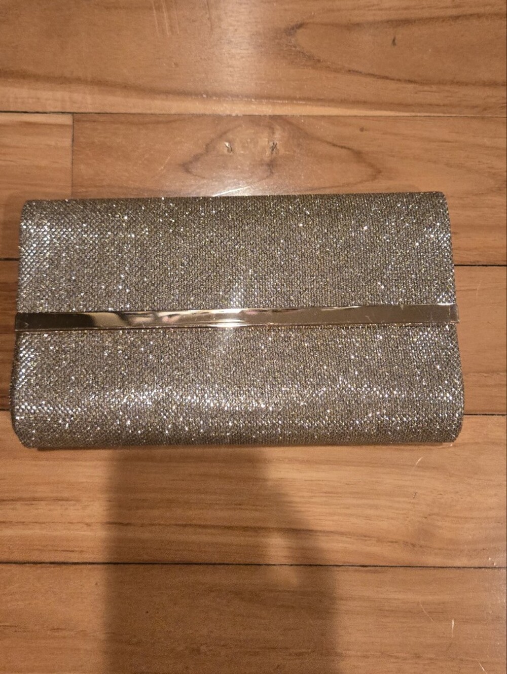 Gold Sparkle Clutch